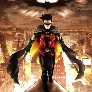 Jason Todd vs Dick Grayson wallpaper