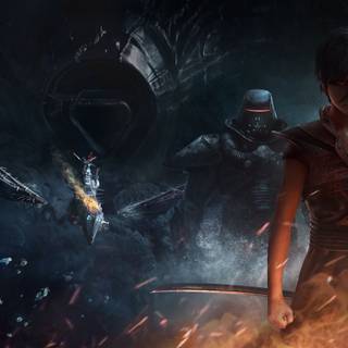 Good and evil wallpaper