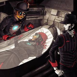 Steam Powered Giraffe wallpaper