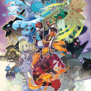 Dawn Wings Necrozma wallpaper