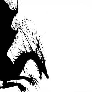 Dragon Ball Z  black and white wallpaper