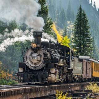 Steam train wallpaper