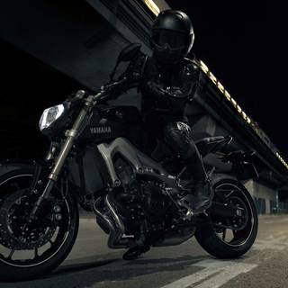 Motorcycle rider wallpaper