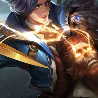 Mobile Legends Gusion Cyber Ops wallpaper