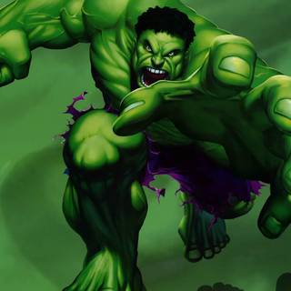 Hulk cartoon wallpaper