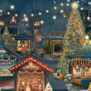 Advent calendar wallpaper