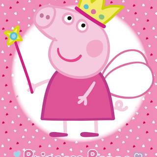 Peppa Pig family wallpaper