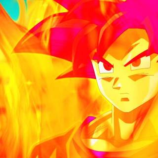 SSJ God wallpaper