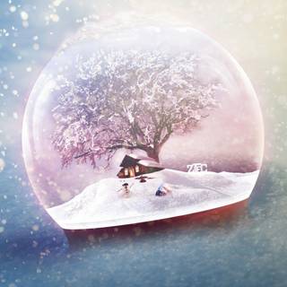 Christmas cold wallpaper