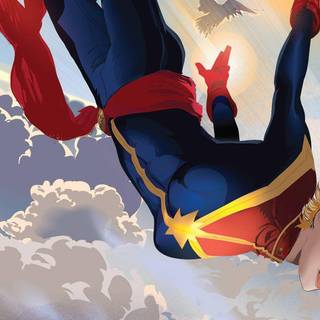 Captain Marvel Carol Danvers wallpaper