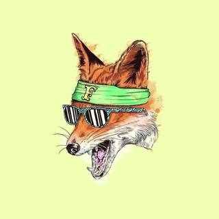 Fox art wallpaper