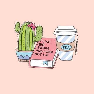 Cute cactus wallpaper