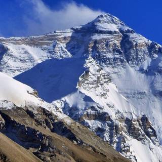 Mountain snow wallpaper