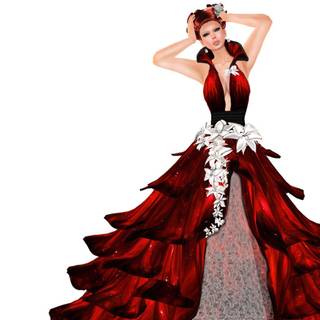 Christmas dressing wallpaper