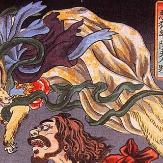 Kyūbi no kitsune wallpaper