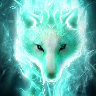 Spirit  wolf computer wallpaper