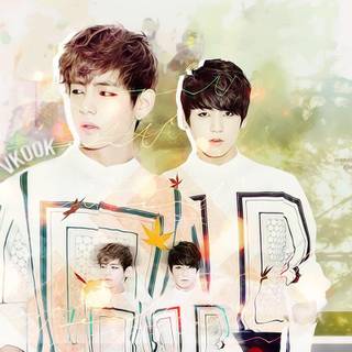 V and Jungkook wallpaper