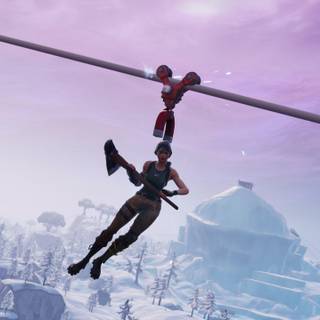 Christmas Fortnite wallpaper