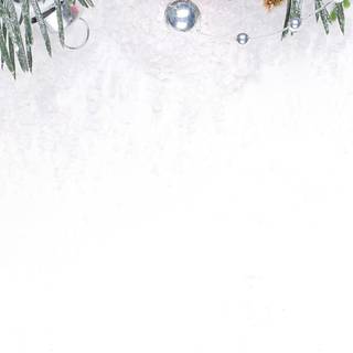 White Christmas wallpaper