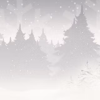 White Christmas wallpaper