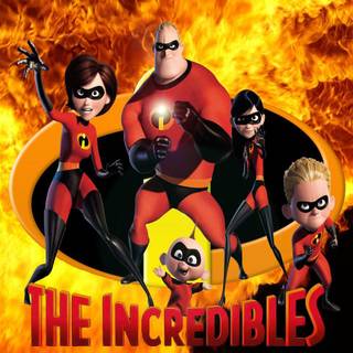 Superheroes cartoon wallpaper