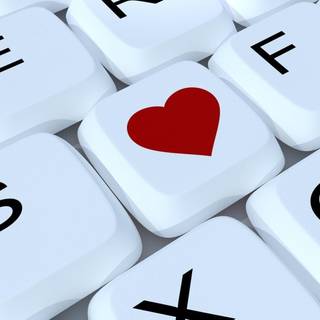 Computer keyboard wallpaper