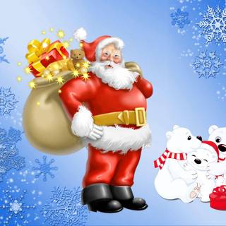 Christmas North Pole wallpaper