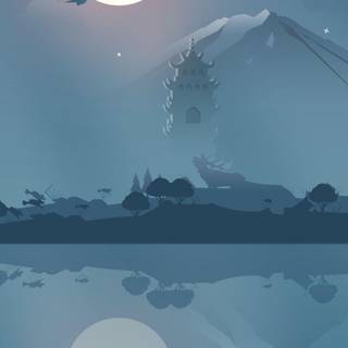 iPhone X multicolor wallpaper