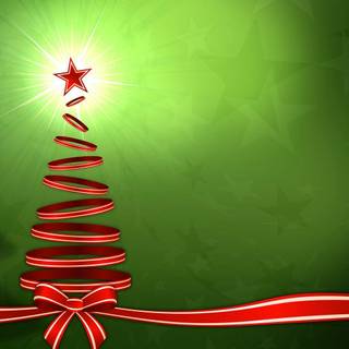 Christmas red and green wallpaper