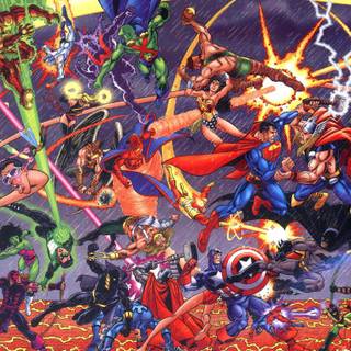 Crisis on Infinite Earths wallpaper