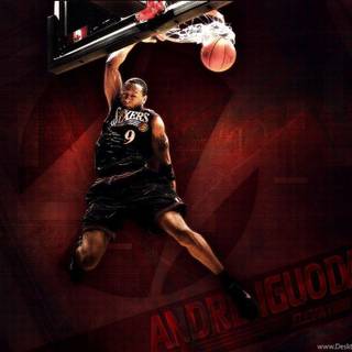 NBA dunk wallpaper