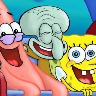 Spongebob and Patrick wallpaper