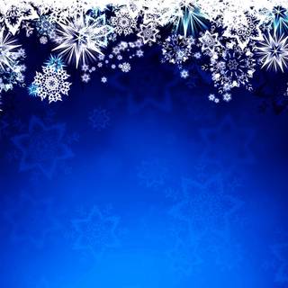 Christmas snowflake wallpaper