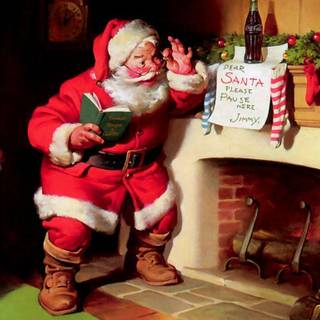 Christmas St. Nick wallpaper