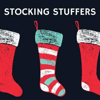 Christmas stocking stuffers wallpaper