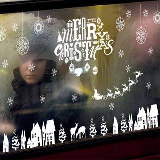 Christmas stickers wallpaper