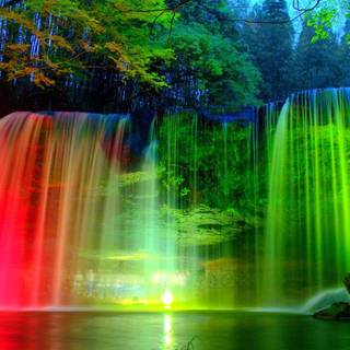 Natural rainbow HD wallpaper