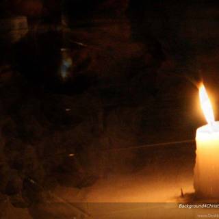 Candle light wallpaper