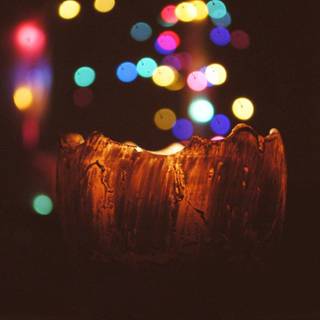 Candle light wallpaper