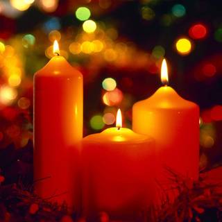 Candle light wallpaper