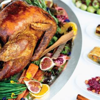 Christmas turkey wallpaper