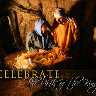 Jesus born wallpaper