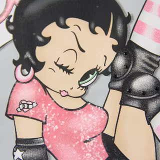 Pink Betty Boop wallpaper