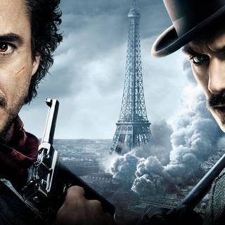 Holmes and Watson wallpaper
