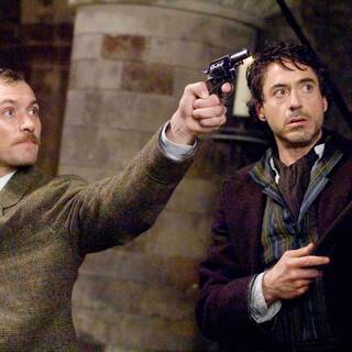 Holmes and Watson wallpaper