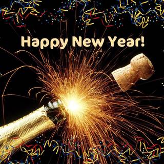 Happy New Year sticker 2019 wallpaper