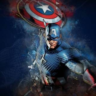 Captain America 4K wallpaper