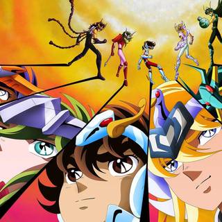 Os Cavaleiros do Zodíaco wallpaper