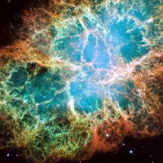 Blue supernova wallpaper