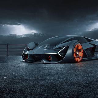 Lamborghini Terzo Millennio wallpaper